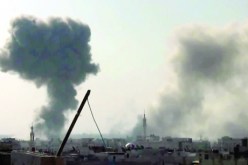 غارات جوية في محيط معسكر للقوات النظامية في شمال غرب سوريا