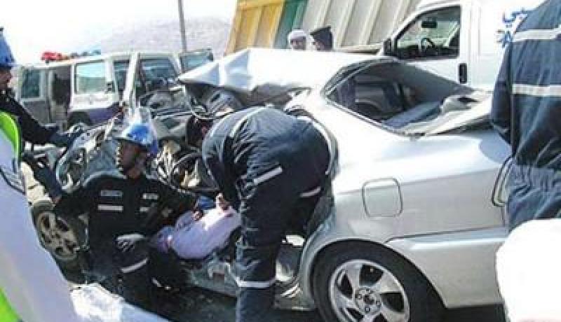 وفاة 58 شخصا وجرح 1600 آخرين خلال خمسة أيام جراء حوادث المرور