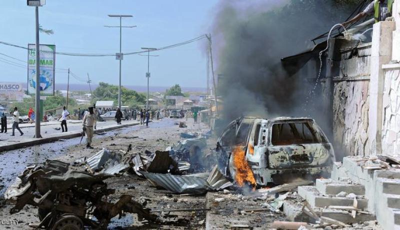 إصابة 4 اشخاص في انفجار سيارة مفخخة بالصومال