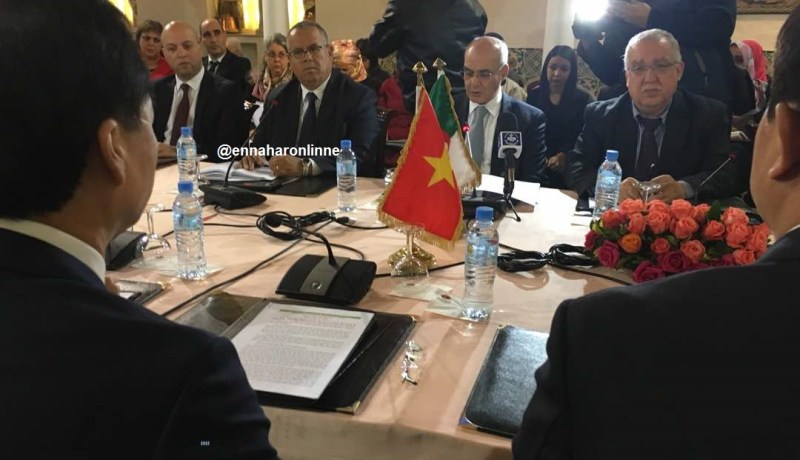 إنشاء مجموعة عمل تخص الصناعة بين الجزائر والفيتنام