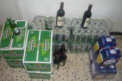 حجز 2300 قارورة من المشروبات الكحولية في تلمسان