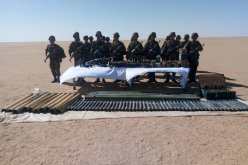 كشف مخبأ للأسلحة والذخيرة يحتوي 4 رشاشات..راجمة صواريخ و50 قذيفة بأدرار