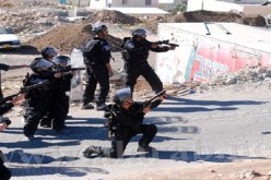 اصابة عشرات الطلبة الفلسطينيين خلال مواجهات مع الجيش الاسرائيلي