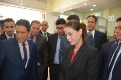 بالصور.. هدى فرعون تدشن مراكز بريد جديدة بالعاصمة