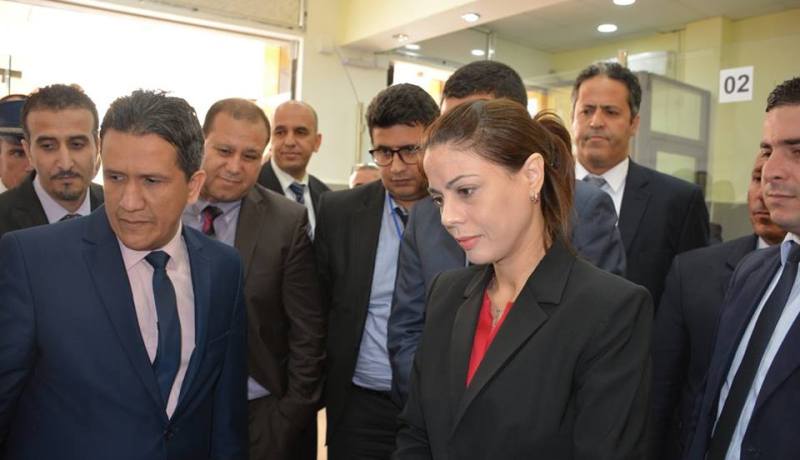 بالصور.. هدى فرعون تدشن مراكز بريد جديدة بالعاصمة