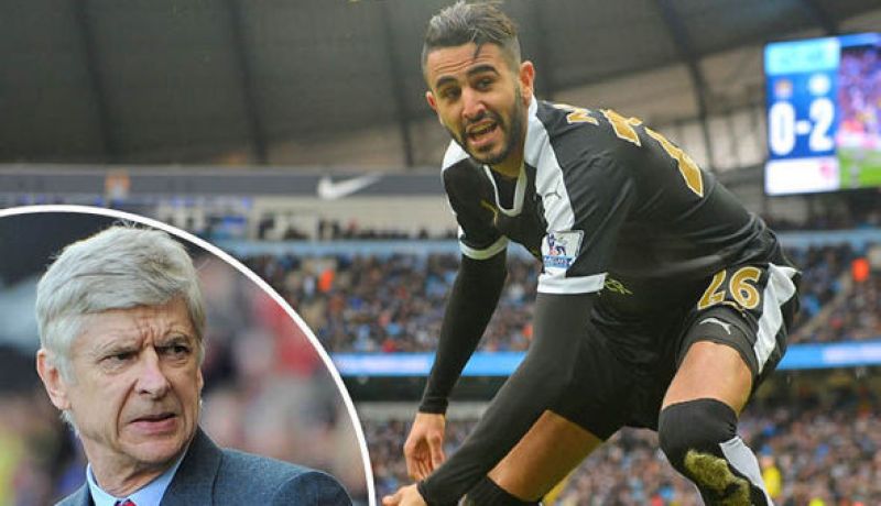 أرسنال يُصر على ضم محرز الصيف المُقبل