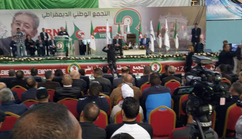 أويحيى.. أحيي كافة الأحزاب بإستثناء حزب العمال