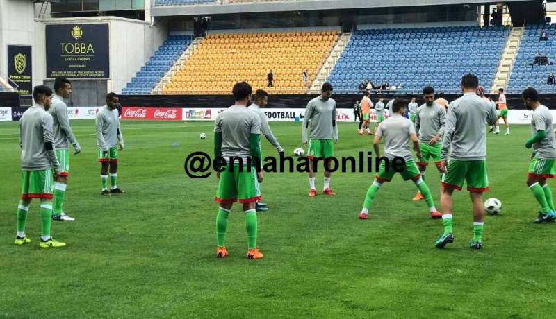 المنتخب المحلي مُنهزم في الشوط الأول ضد السعودية