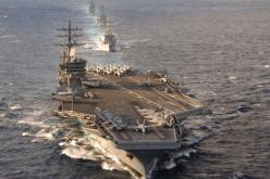 حاملة الطائرات الامريكية  ايزنهاور  تصل قبالة السواحل السورية