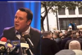 فيديو للوقفة الإحتجاجية بساحة أودان والتجمع بالقاعة البيضاوية