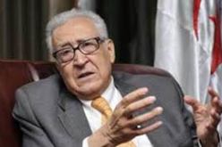 الابراهيمي يعبر عن تفاؤله بخصوص حل الازمة السورية في الظروف الراهنة