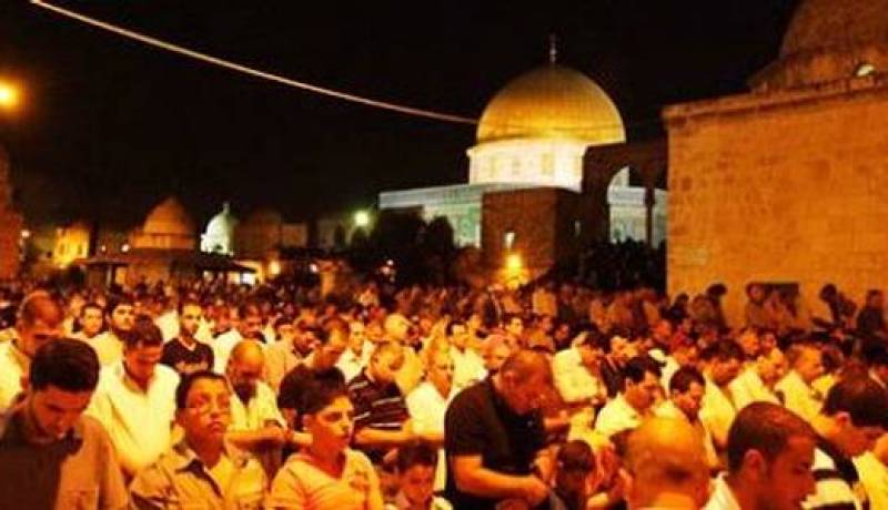 ء  250ألف مصلى يحيون ليلة القدر بالأقصي الشريف