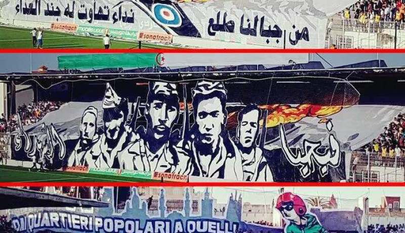 “تيفو” الشناوة إحتفالا بعيد الثورة ثالث أفضل “تيفو” في العالم