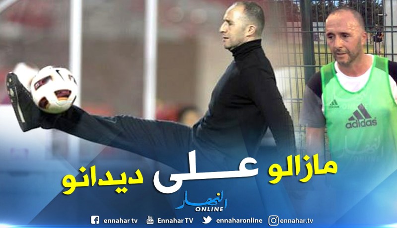 بالفيديو.. بلماضي يستعرض مهاراته في أحد أحياء مستغانم