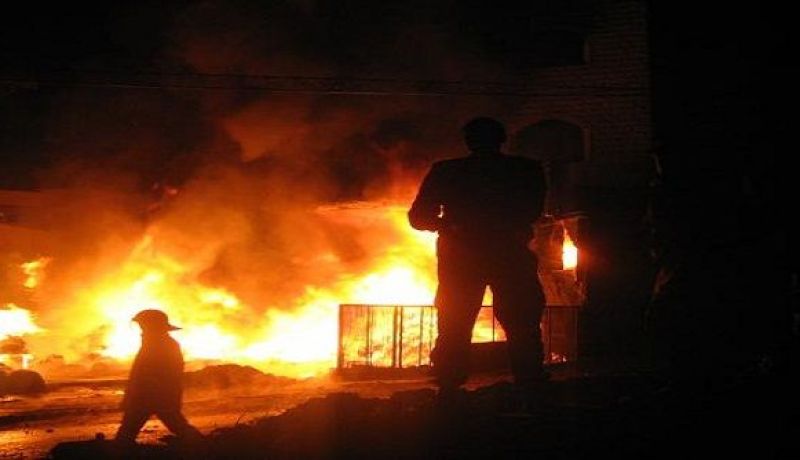 خسائر مادية بسبب حريق بمعمل لإنتاج الآجر الأحمر في بسكرة