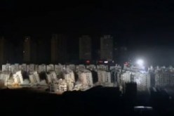 بالفيديو..تفجير حي في 10 ثوان بالصين