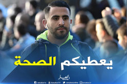 محرز: “أشكر من صوت لي لأتوج كأفضل لاعب في الشهر”