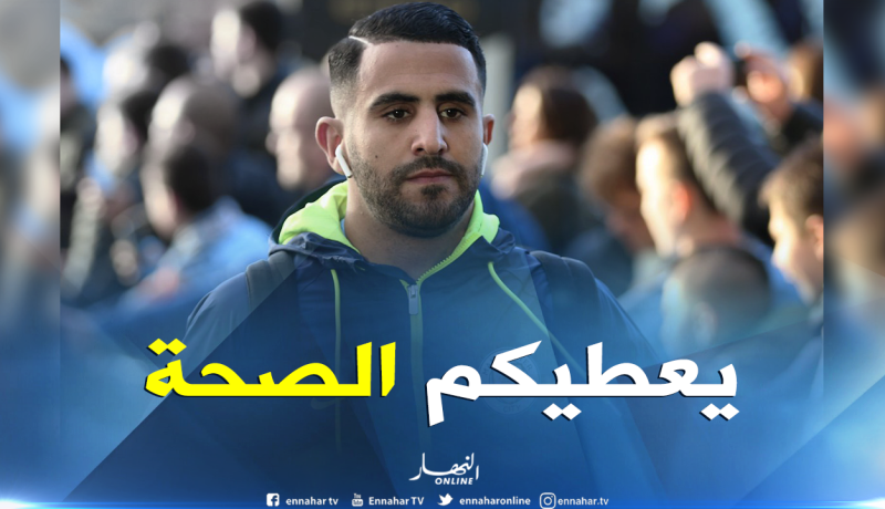 محرز: “أشكر من صوت لي لأتوج كأفضل لاعب في الشهر”