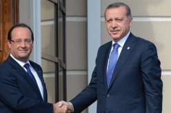 هولاند و أردوغان يتعهدان بتعزيز التعاون للقضاء على الإرهابيين