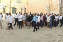 أكثر من ألف مستوطن صهيوني يقتحمون الأقصى