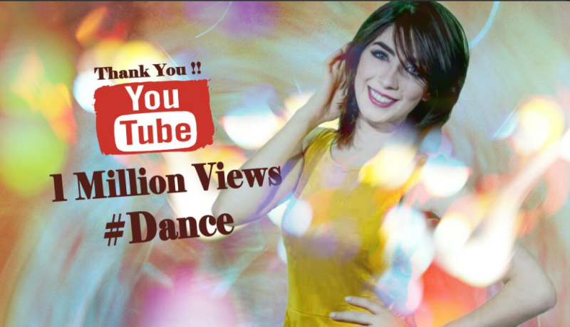 سهيلة بن لشهب تحتفل بمليون مشاهدة لدانس