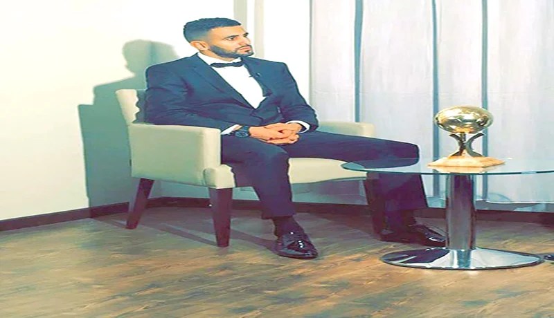 محرز: سعيد بالكرة الذهبية ولا أريد الحديث عن مغادرة ليستر سيتي