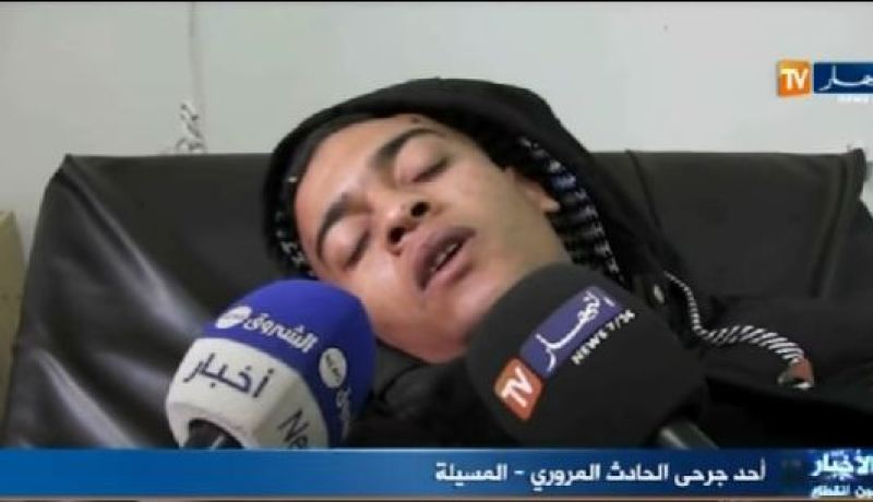 بالفيديو ضحايا انقلاب حافلة في المسيلة يكشفون سبب الحادث بالتفصيل