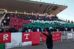 جماهير عين تموشنت تُعبر عن تضامنها مع القضية الفلسطينية