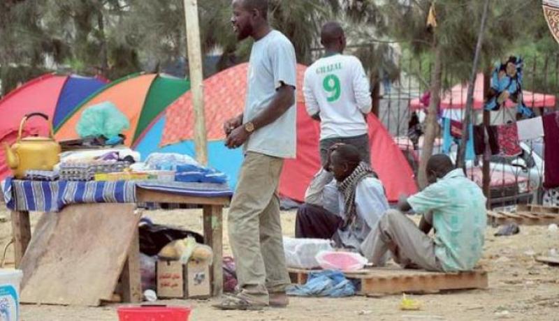 مغادرة الرعايا النيجيريين الى بلادهم