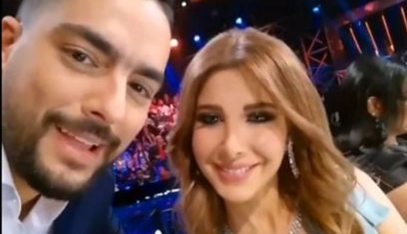بالفيديو ..نانسي عجرم تدخل في نوبة ضحك.. وهذا هو السبب