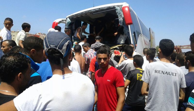 19 جريحا بعد إصطدام بين حافلتين لنقل المسافرين في عنابة