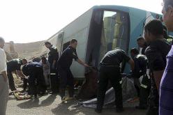 28 جريحا بعد انحراف وانقلاب حافلة في المسيلة