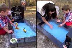 فكرة غريبة ابتكرتها أم أمريكية لجعل ابنها يلعب مع أخيه المتوفى