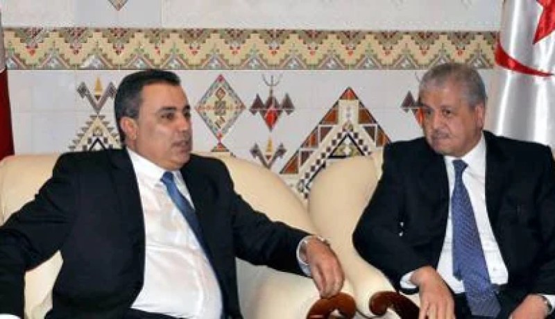 سلال ومهدي جمعة يناقشان الأوضاع الأمنية السائدة في المنطقة الحدودية المشتركة بين البلدين بعد أحداث الشعانبي