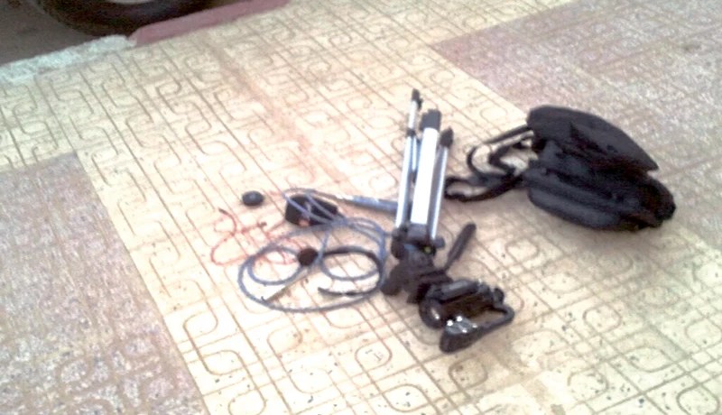 شرطة BRI تعتدي على مراسل قناة النهار وتخرب كاميرا التصوير في بشار