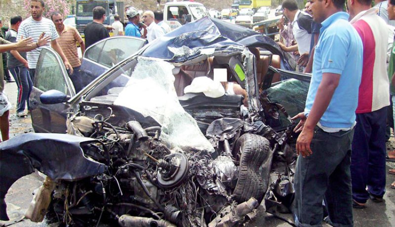 مجزرة مرورية تخلف 5 قتلى بسيدي خليفة في ميلة