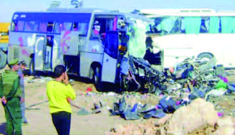 30 جريحا بعد اصطدام حافلتين بزمورة في غليزان