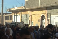 جثمان العلامة أبو القاسم سعد الله يوارى الثرى بڤمار في الوادي