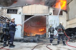 حريق يلتهم مصنعين للعطور ومستحضرات التجميل في الشراڤة بالعاصمة