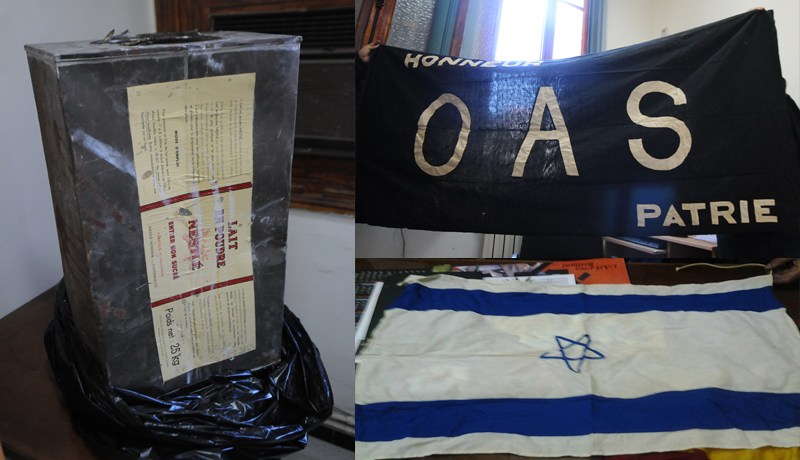 أعلام إسرائيــل وهتلــر ومنظمـــة «OAS» داخل مستشفى مصطفى باشا