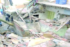 5 جرحى بعد انهيار بناية هشة بحي بودية في سعيدة