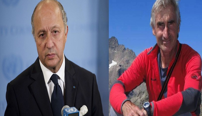 فابيوس يتقدم بالشكر للجزائر عشية نقل جثمان هيرفي غوردال