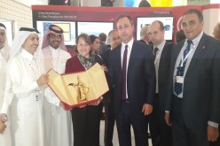 الوزيرة زهرة دردوري تزور جناح مجموعة Ooredoo