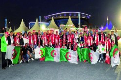 أكثر من مائة مناصر جزائري في الدوحة لتشجيع «خُضر» كرة اليد