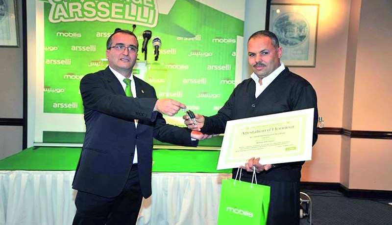 موبيليس تكـّرم 10 فائزين في مسابقـة أرسلي