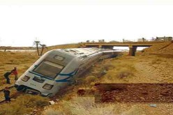 انحراف قطـــــار لنقل المسافرين في «رأس المــــاء» بسطيف
