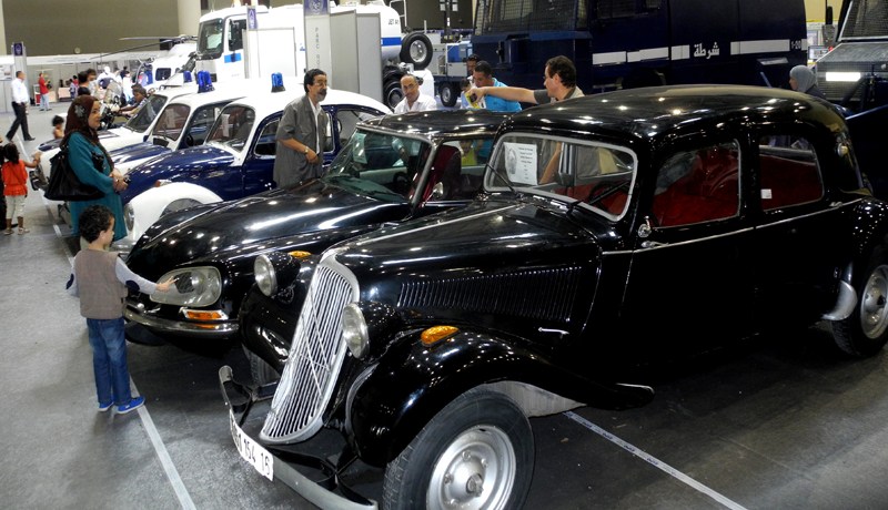 معرض خاص لسيارات الشرطة ومحطاتها منذ الاستقلال في وهران
