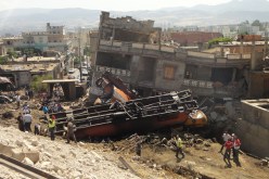 18 جريحا في انهيار 6 منازل بعد انحراف قطار بالحروش في سكيكدة