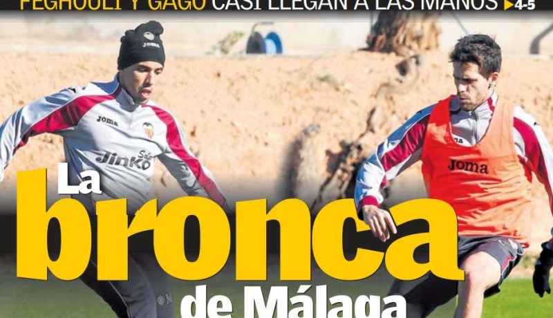 فيغولي يتشاجر مع نجم الريال السابق “غاغو” والمشاكل تلاحقه في فالنسيا