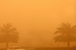عواصفٌ رملية ورياحٌ قوية في العاصمة والمناطق الشمالية اليوم
